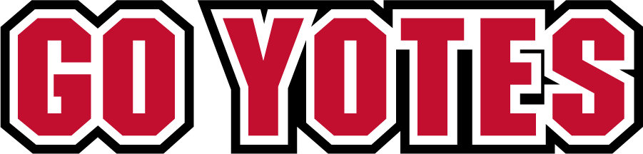 South Dakota Coyotes 2012-Pres Wordmark Logo v4 diy iron on heat transfer...